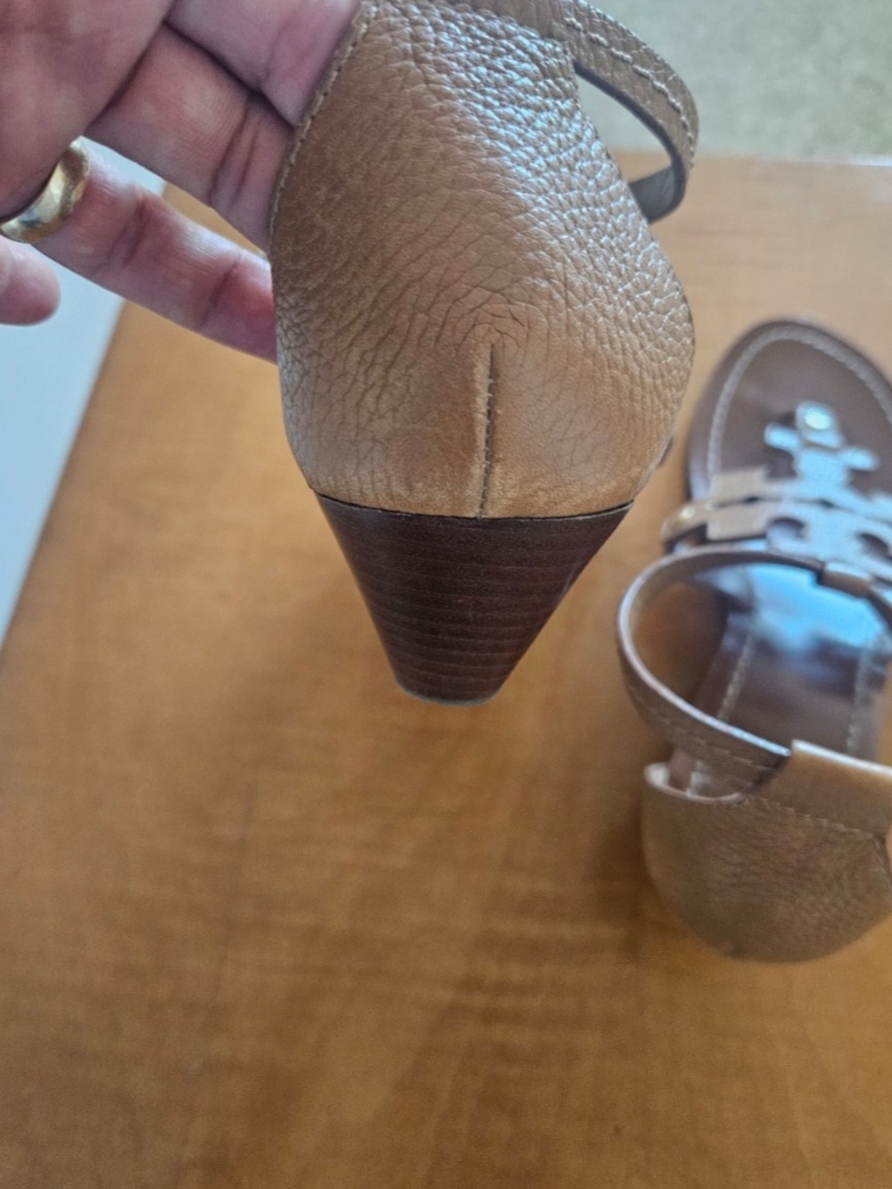 Tory Burch Phoebe flat thong sandals - Picture 3 of 5